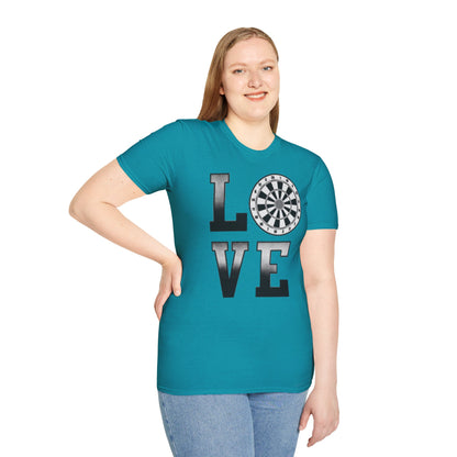 Darts Love T-Shirt — Dartboard Lover Tee