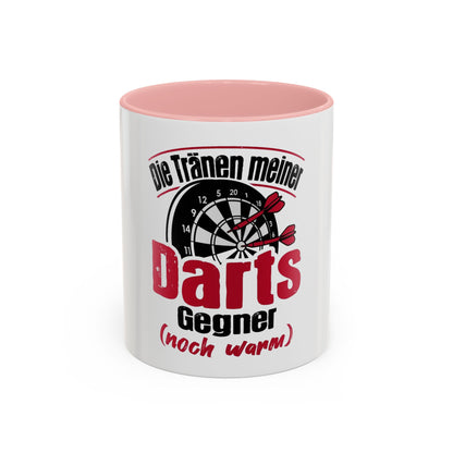 Darts Kaffee Tasse – "Die Tränen meiner Darts Gegner (noch warm)"