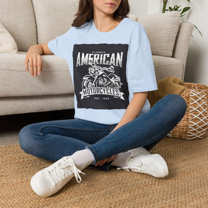 Classic American Motorcycles T-Shirt — Vintage Biker Graphic Tee