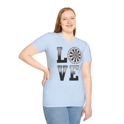 Darts Love T-Shirt — Dartboard Lover Tee