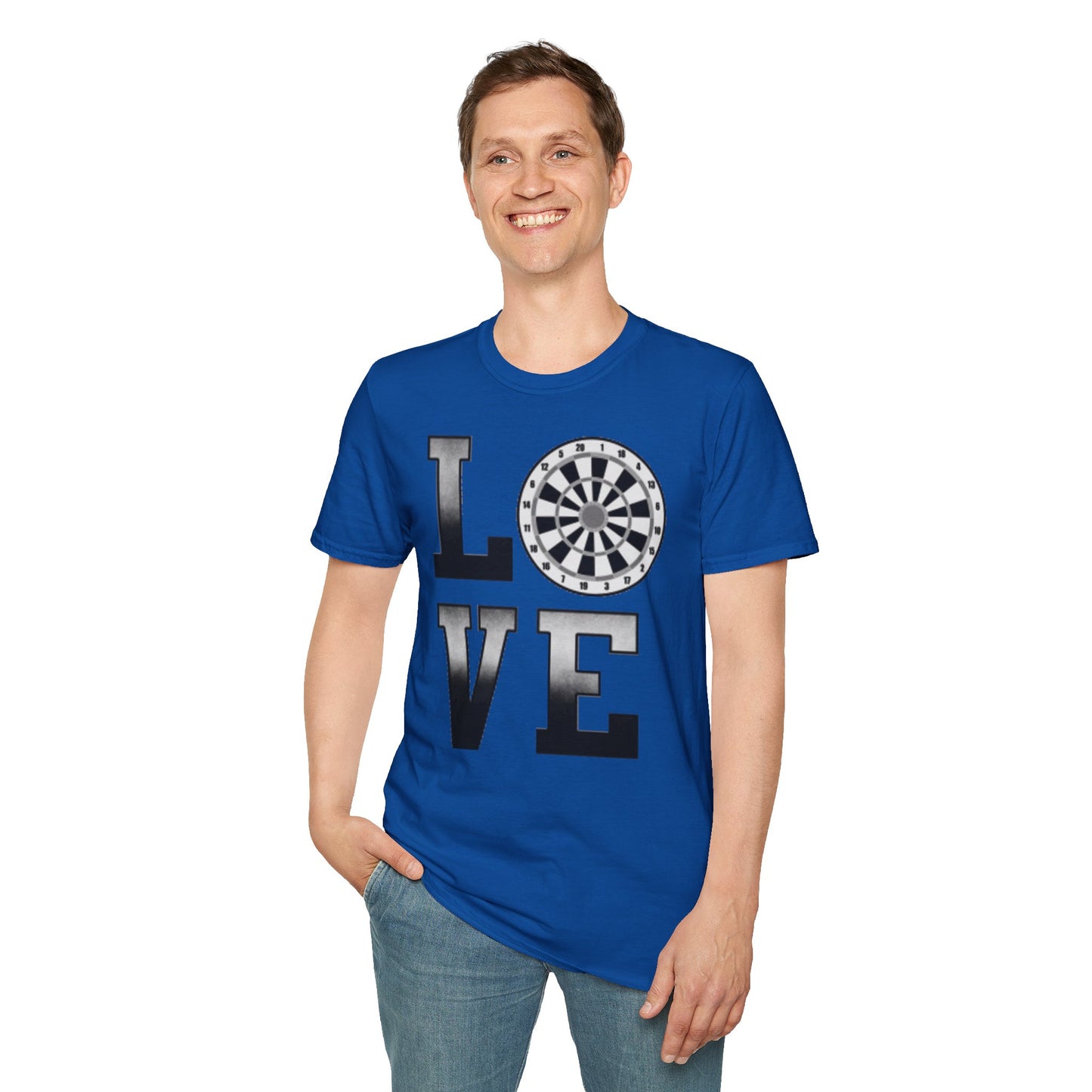 Darts Love T-Shirt — Dartboard Lover Tee