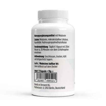 Melatonin - 75 Kapseln