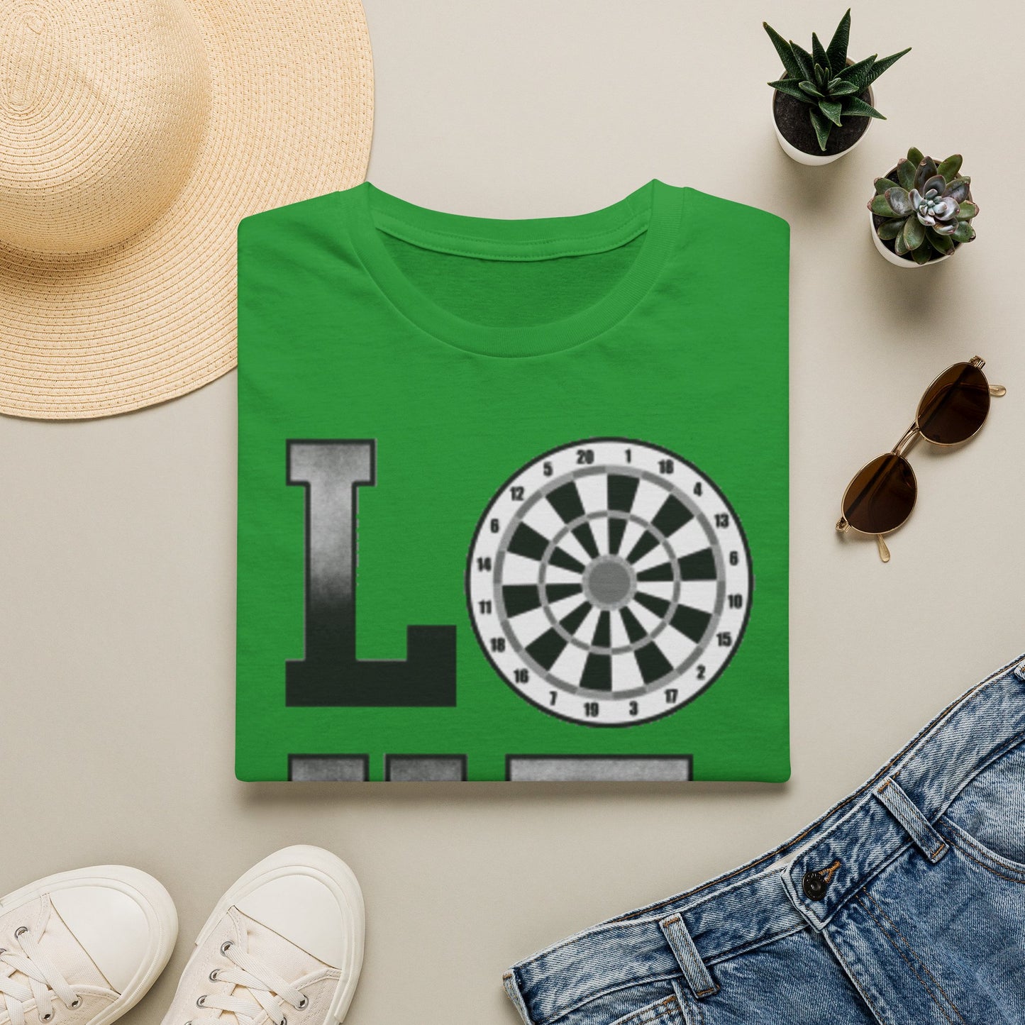 Darts Love T-Shirt — Dartboard Lover Tee