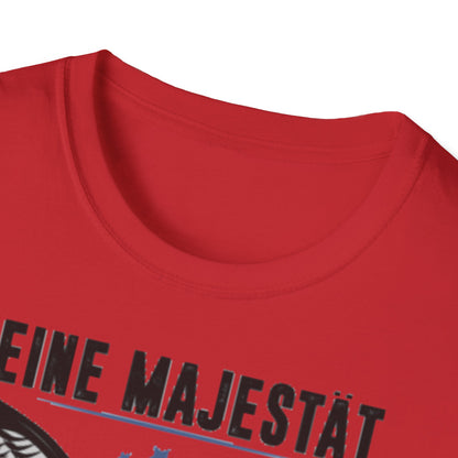 T-Shirt — 'Seine Majestät' Darts Player Tee (German)