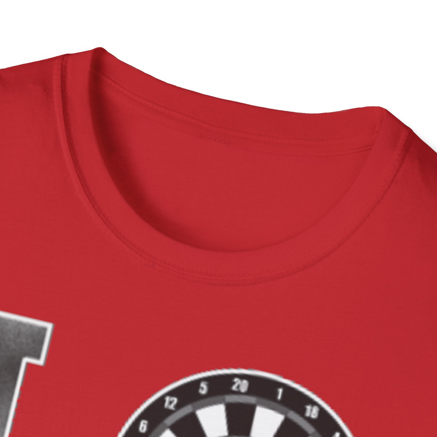 Darts Love T-Shirt — "LOVE" with Dartboard Graphic