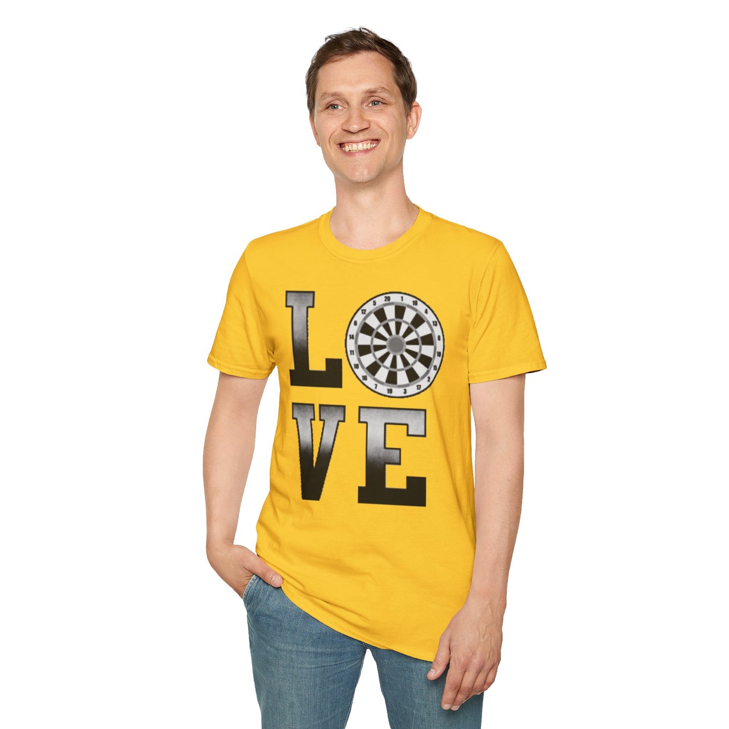Darts Love T-Shirt — Dartboard Lover Tee