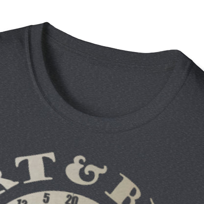 Dart & Beer Junkie T-Shirt — Retro Dartboard Pub Game Tee
