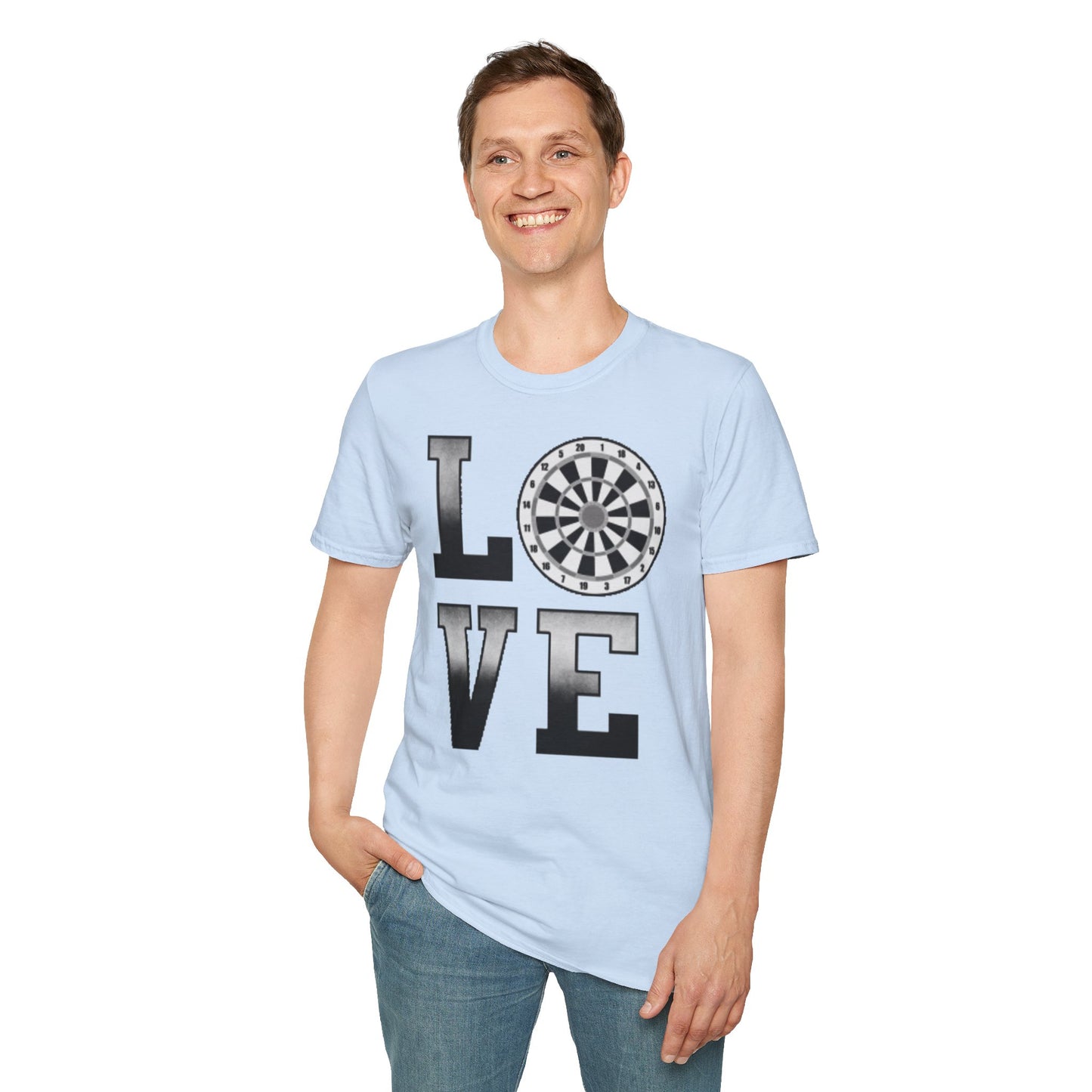Darts Love T-Shirt — Dartboard Lover Tee