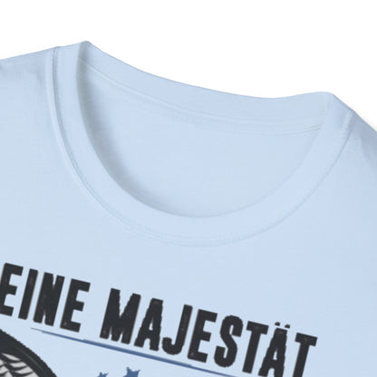 T-Shirt — 'Seine Majestät' Darts Player Tee (German)