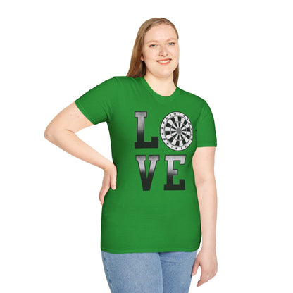 Darts Love T-Shirt — Dartboard Lover Tee