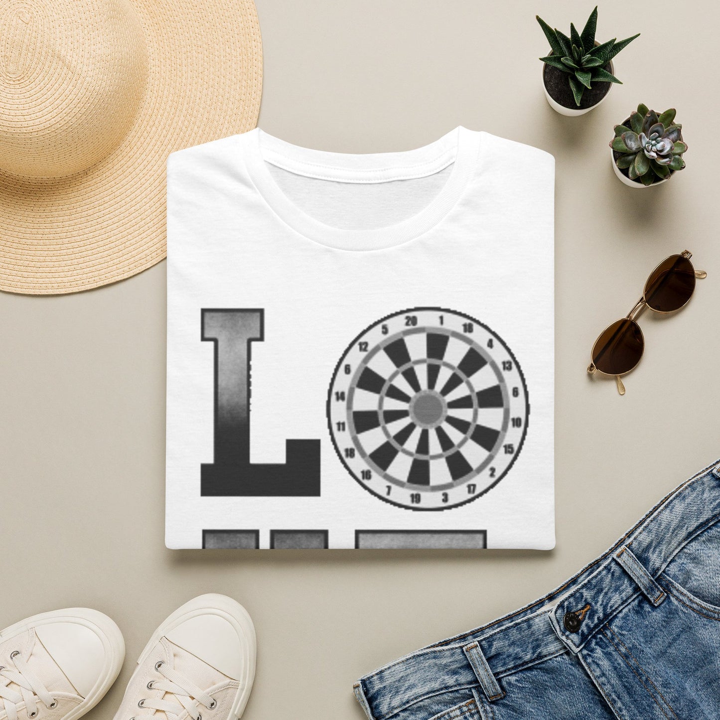 Darts Love T-Shirt — Dartboard Lover Tee