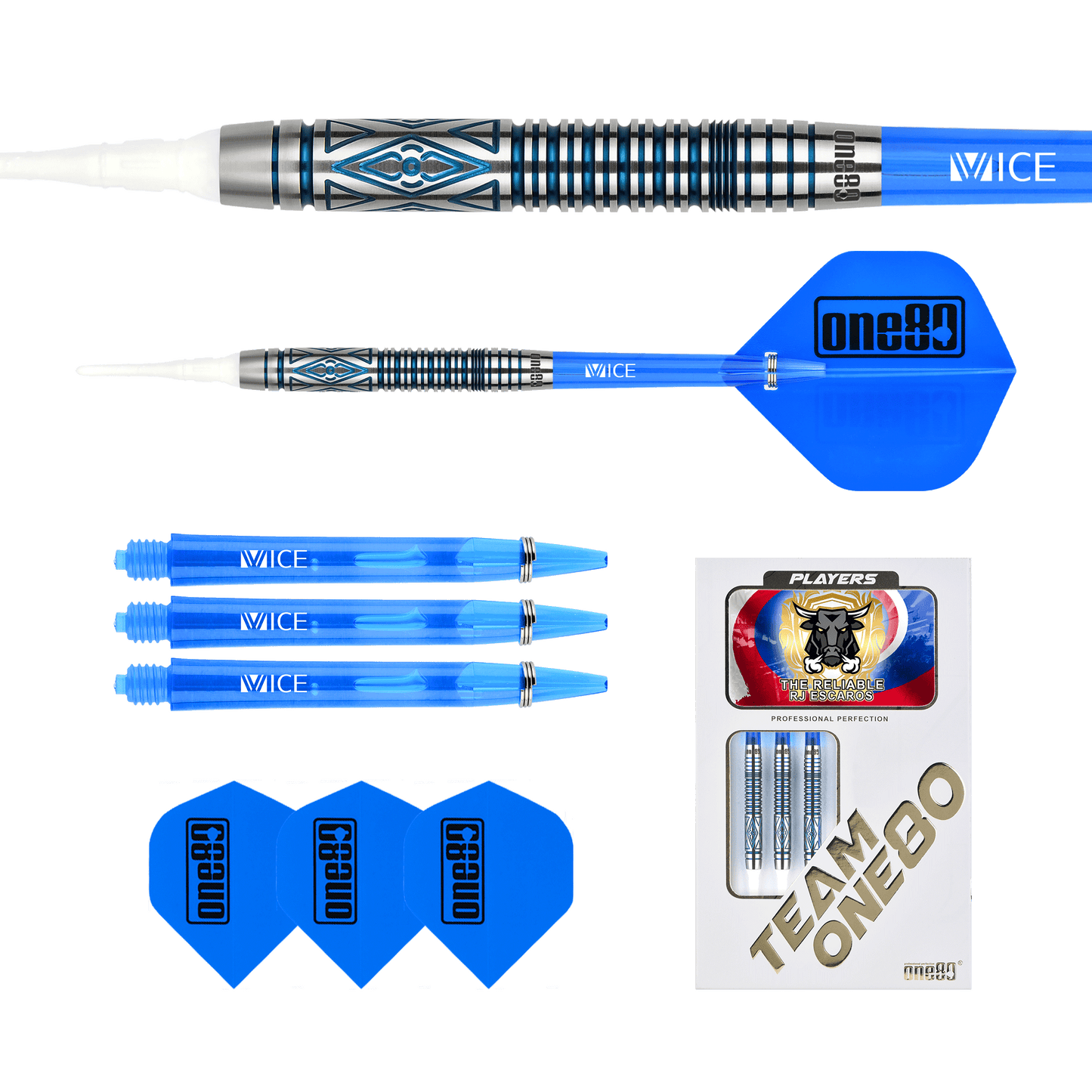 One80 RJ Escaros Signature Dart Softip 20g