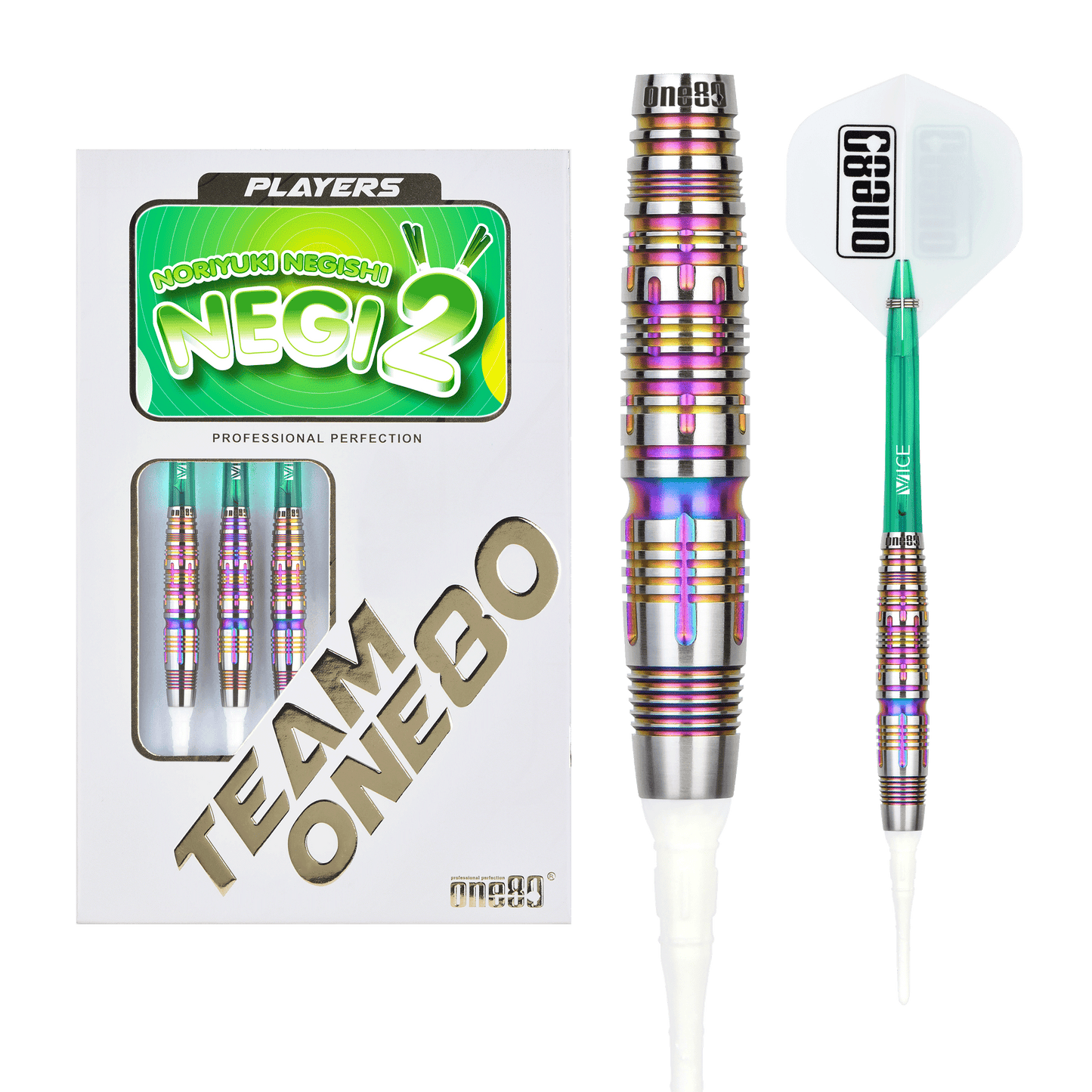 One80 Noriyuki Negeshi Signature Dart V2 Softip 20g