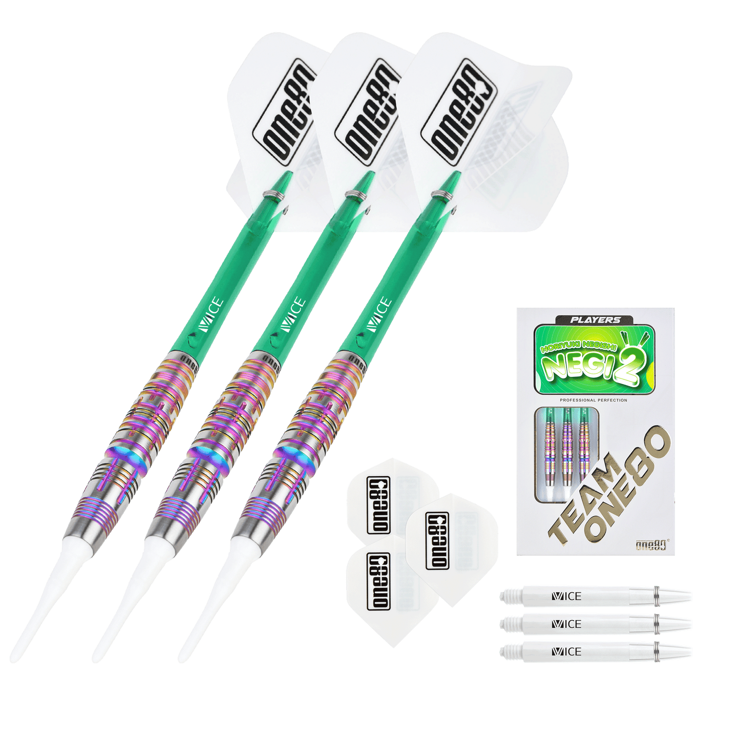 One80 Noriyuki Negeshi Signature Dart V2 Softip 20g