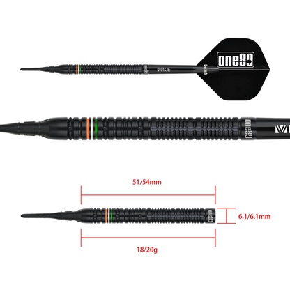 One80 Mahi Bosmia Dart Signature Dart Softip