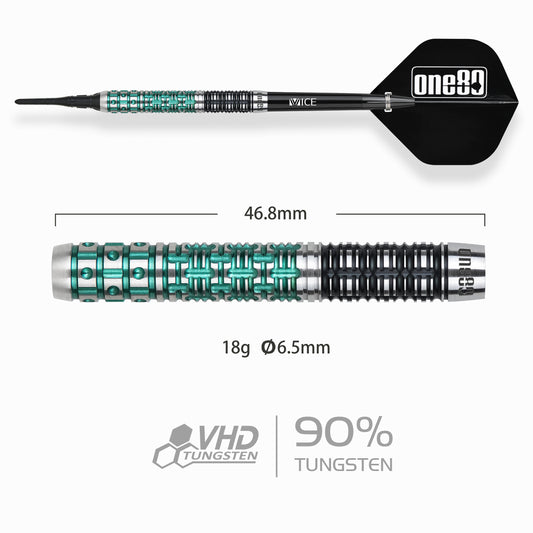ONE80 Ludo Le Mat Signature Dart Softtip