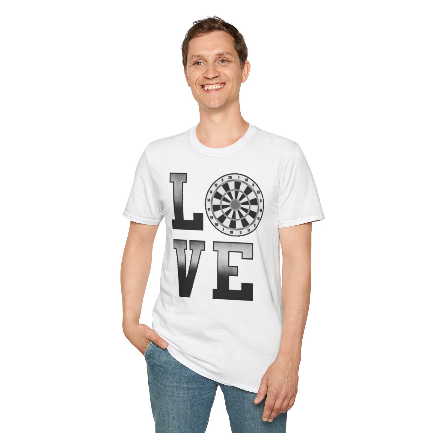 Darts Love T-Shirt — Dartboard Lover Tee