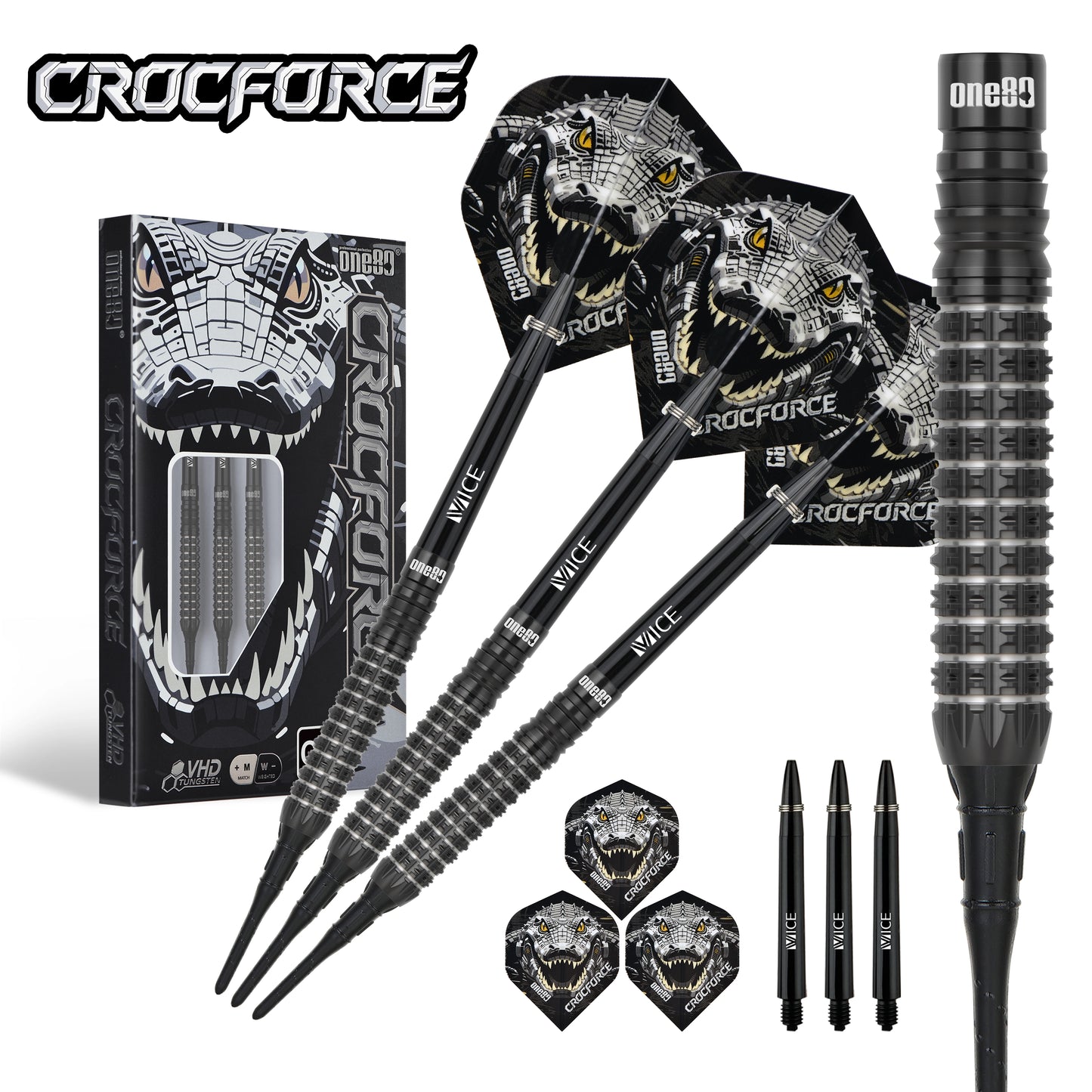 ONE80 Crocforce CF2 Softtip