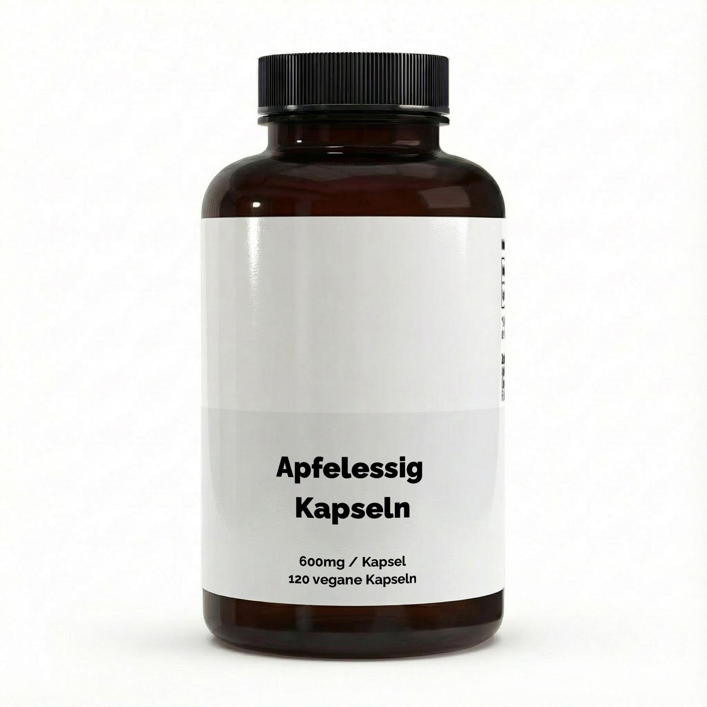 Apfelessig Extrakt Kapseln (600mg je Kapsel) - 120 vegane Kapseln