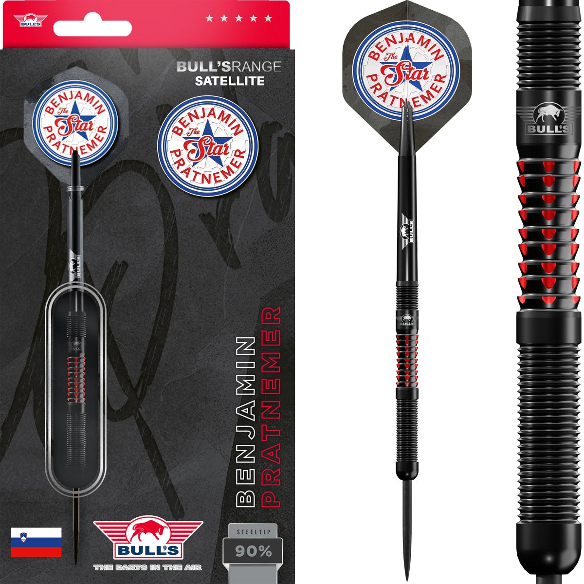Bull's Benjamin Pratnemer 90% Steeldarts