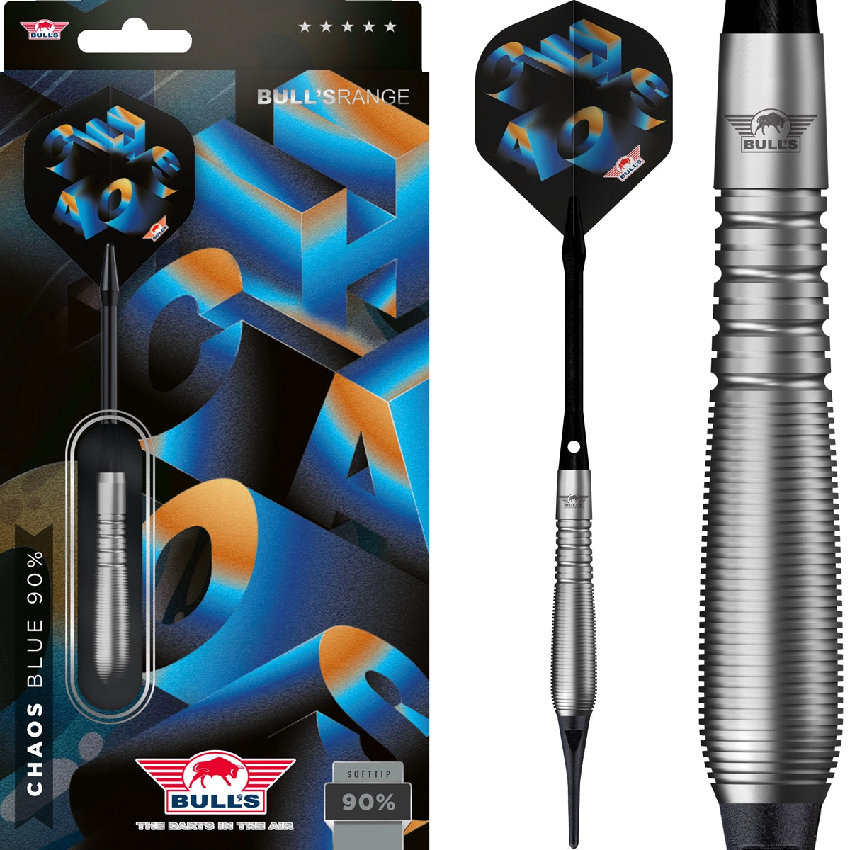 Bull's Chaos Blue Softdarts