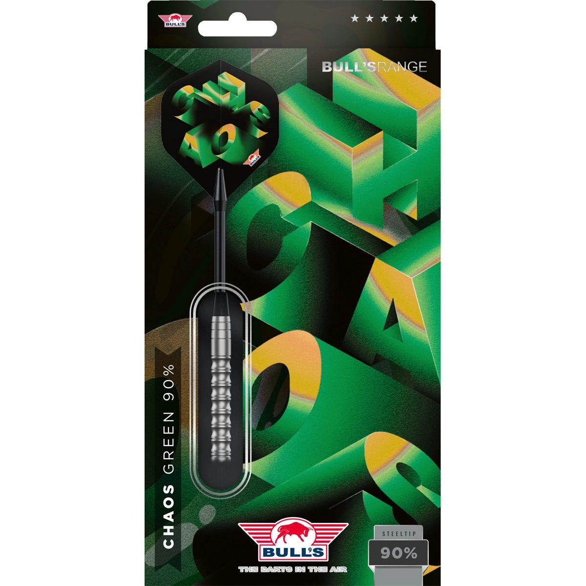 Bull's Chaos Green Steeldarts