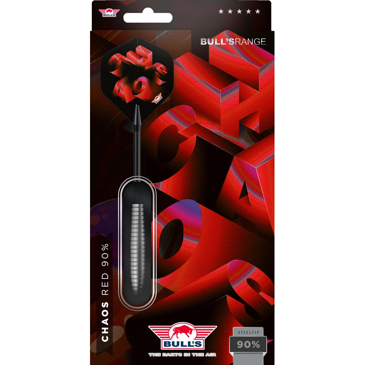 Bull's Chaos Red Steeldarts