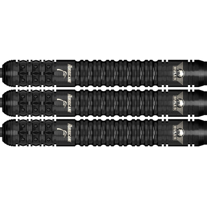 Bull's Kim Huybrechts E2 Full Black - Steeldarts