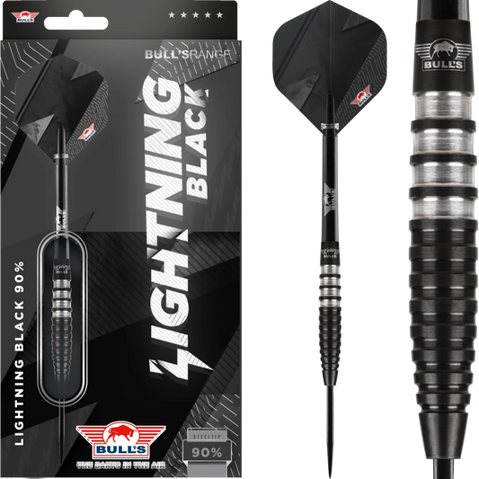 Bull's Lightning Black Steeldarts
