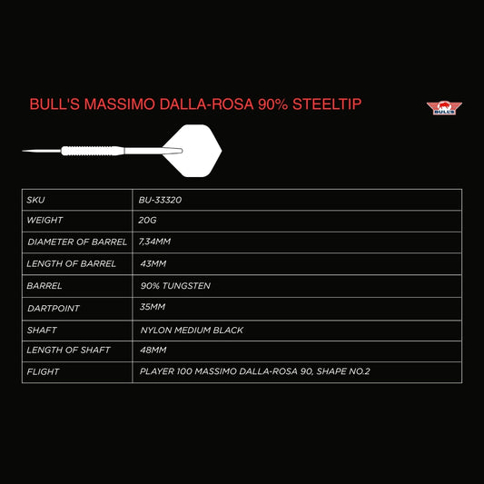 Bull's Massimo Dalla-Rosa Steeldarts