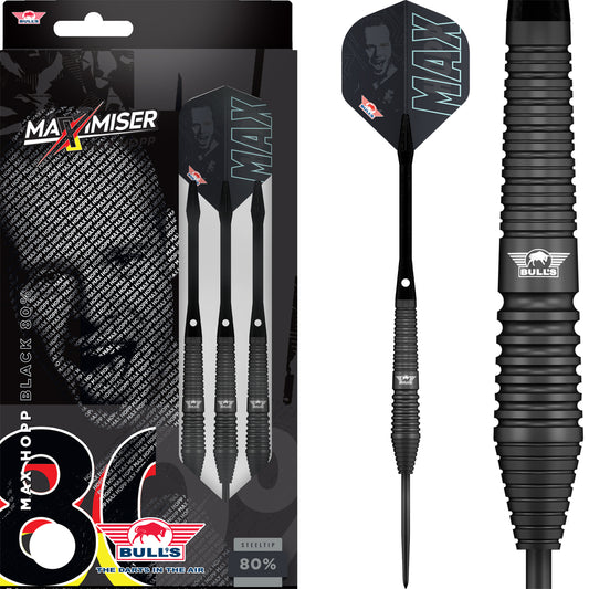 Bull's Max Hopp Black Steeldarts