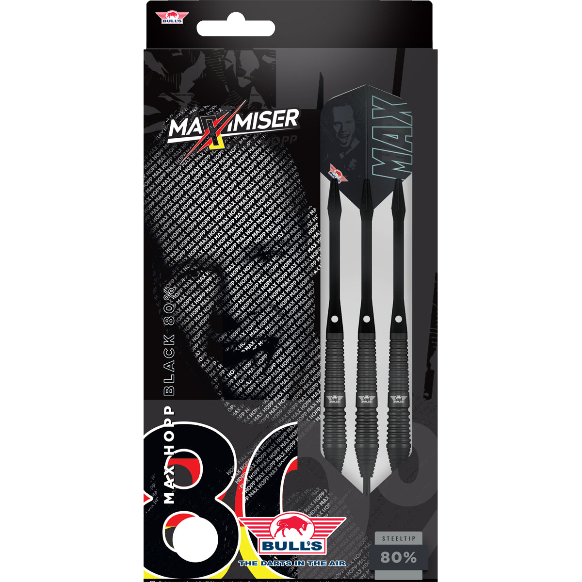 Bull's Max Hopp Black Steeldarts