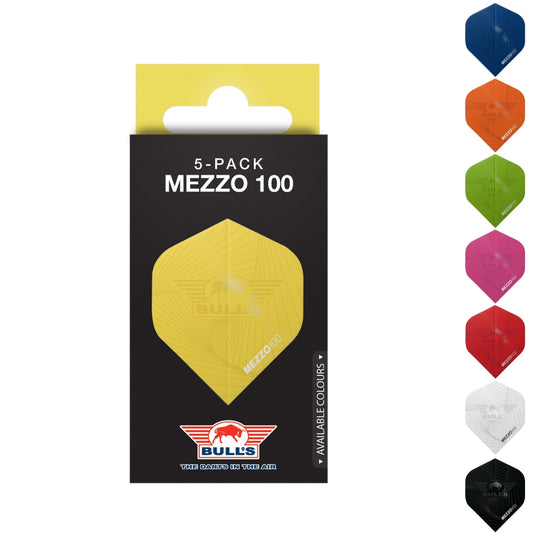 Bull's Mezzo 100 Micron No.2 Flights im 5er-Pack