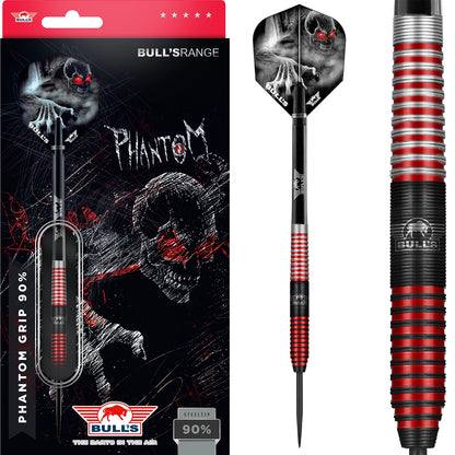 Bull's Phantom Grip Red Steeldarts