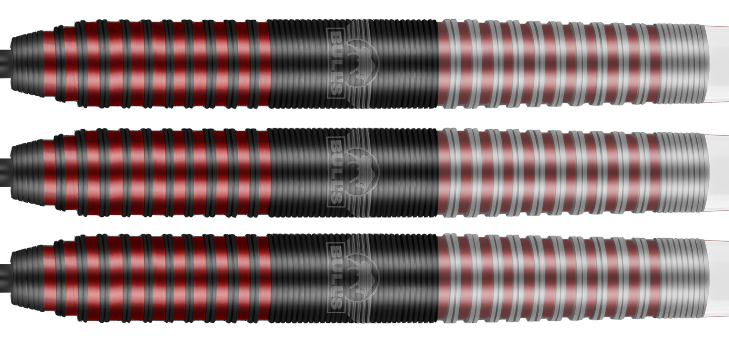 Bull's Phantom Grip Red Steeldarts