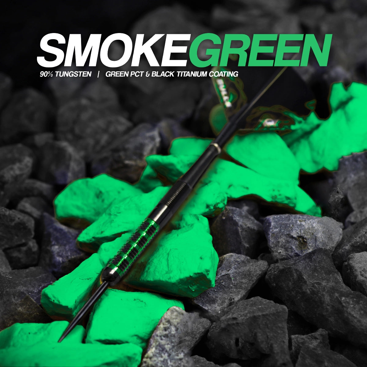 Bull's Smoke Green Jade Steeldarts