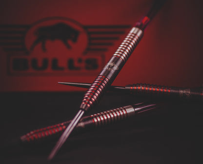 Bull's Phantom Grip Red Steeldarts