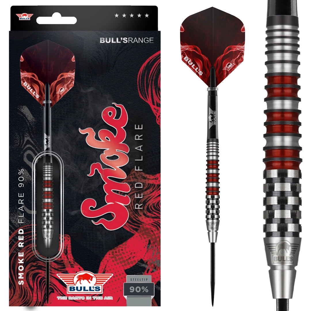 Bull's Smoke Red Flare Steeldarts