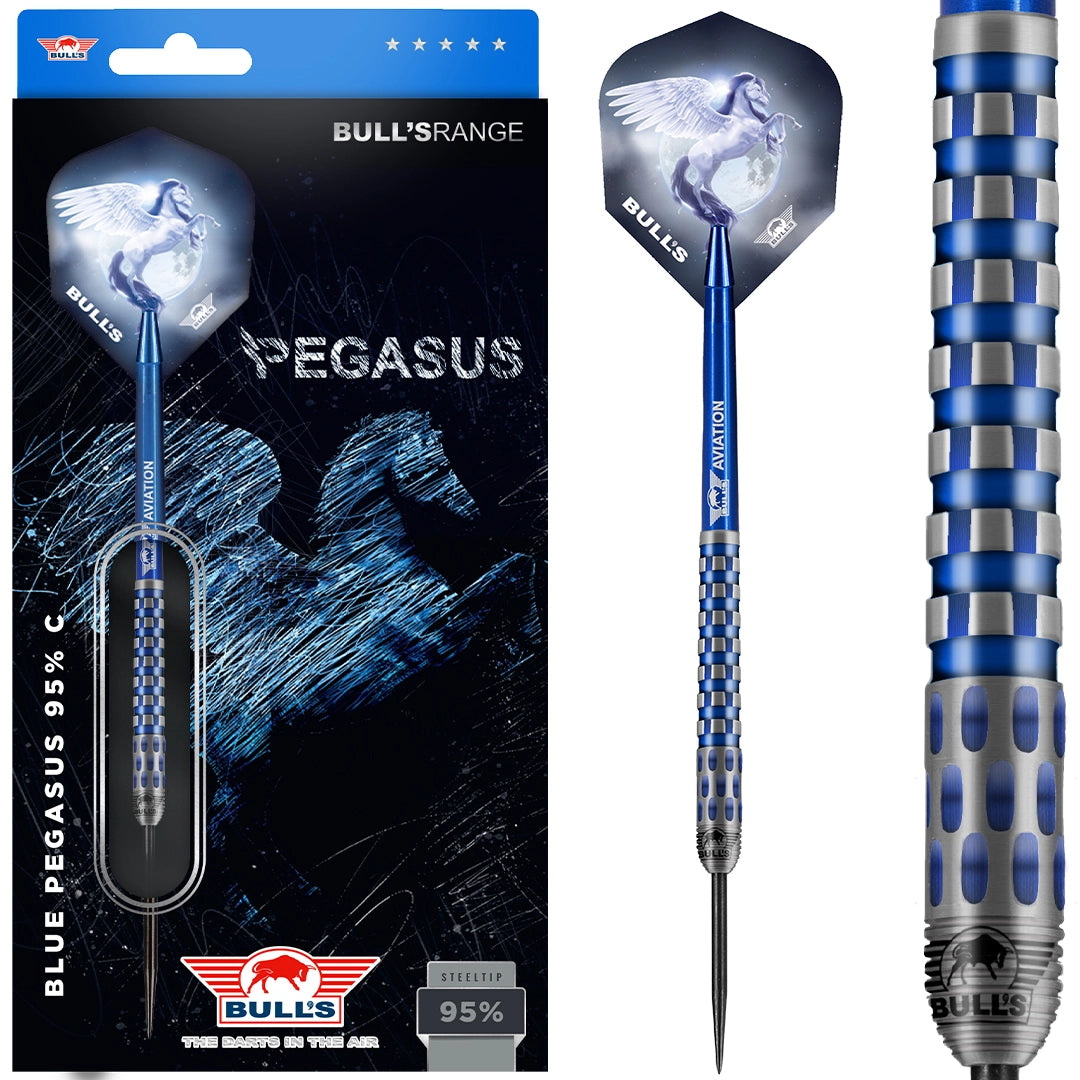 Bull's Blue Pegasus C 95% Steeldarts