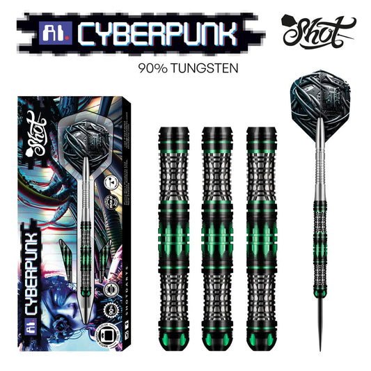 Shot AI Cyberpunk Steeldarts
