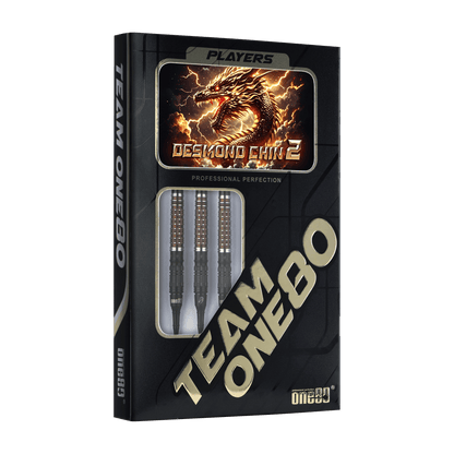 ONE80 Desmond Chin Signature Dart V2 Black/Coffee