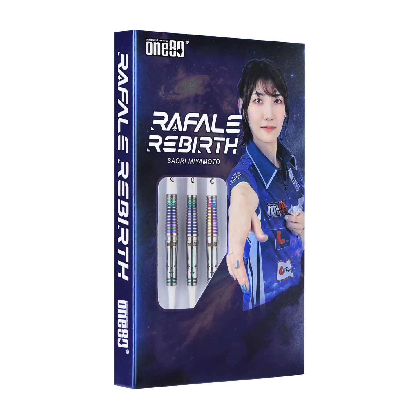 One80 Saori V3 Signature Dart Softtip 21g,Black Emerald