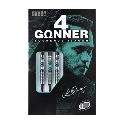 One80 GUNNER 4 Softtip - Black&Jade