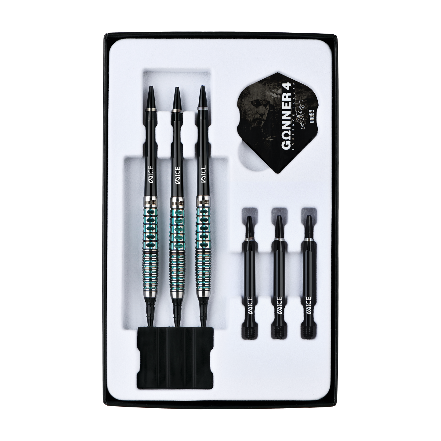 One80 GUNNER 4 Softtip - Black&Jade