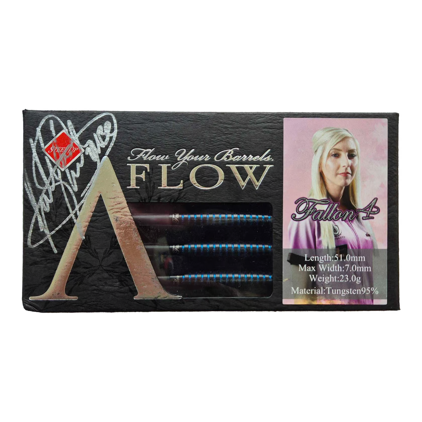 Dynasty Fallon Sherrock 4 AFlow BK Steeldarts - Mit Autogramm - 23g