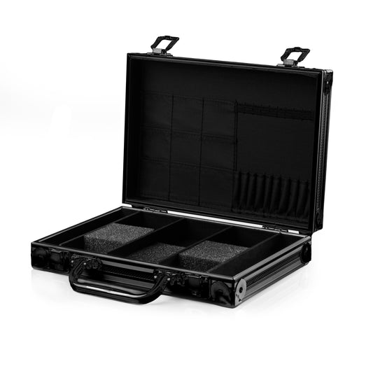 PAK - Dartkoffer Luxus - Alu schwarz