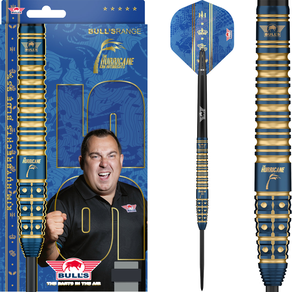 Bull's Kim Huybrechts Blue - Steeldarts
