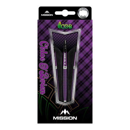 Mission Chloe OBrien Electro Purple Steeldarts - 23g