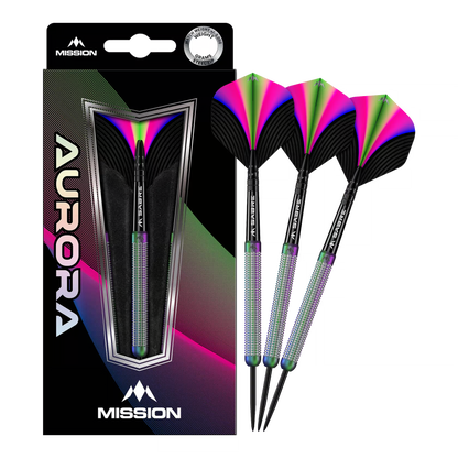 Mission Aurora Coral PVD Steeldarts - 23g