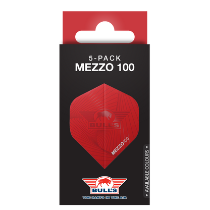 Bull's Mezzo 100 Micron No.2 Flights im 5er-Pack
